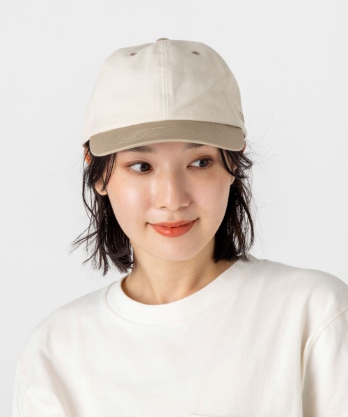 L.L.Bean（エルエルビーン）の「オックスフォード・アンド・キャンバス・ツートーン・キャップ（キャップ・メンズ・ブルー系その他/ホワイト系その他/ホワイト×グリーン/ホワイト×ブルー/ブラック/レッド系その他・LARGE）」の9枚目の写真