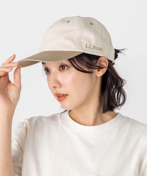 L.L.Bean（エルエルビーン）の「オックスフォード・アンド・キャンバス・ツートーン・キャップ（キャップ・メンズ・ブルー系その他/ホワイト系その他/ホワイト×グリーン/ホワイト×ブルー/ブラック/レッド系その他・LARGE）」の10枚目の写真