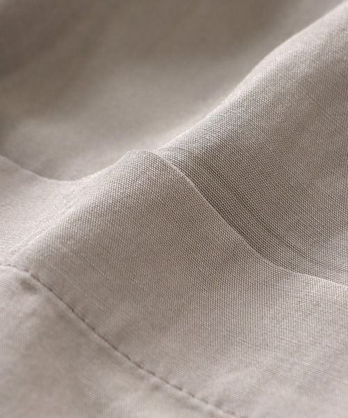 DRESSLAVE(ドレスレイブ)の「B7 / rayon linen relaxy jacket(レーヨンリネンリラクシージャケット)(テーラードジャケット・レディース・グレー/ブラウン・38)」の11枚目の写真