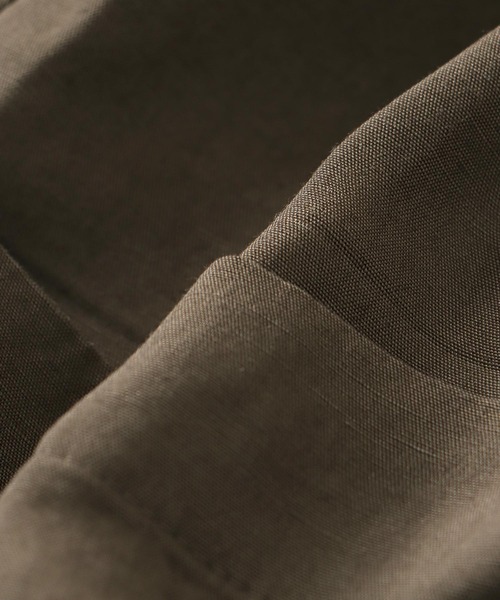 DRESSLAVE(ドレスレイブ)の「B7 / rayon linen relaxy jacket(レーヨンリネンリラクシージャケット)(テーラードジャケット・レディース・グレー/ブラウン・38)」の12枚目の写真