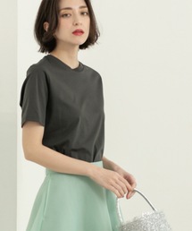 OPAQUE.CLIP | 《5色展開/SS-LLサイズ》ベーシッククルーネックTシャツ【接触冷感/洗濯機洗い可】(Tシャツ/カットソー)