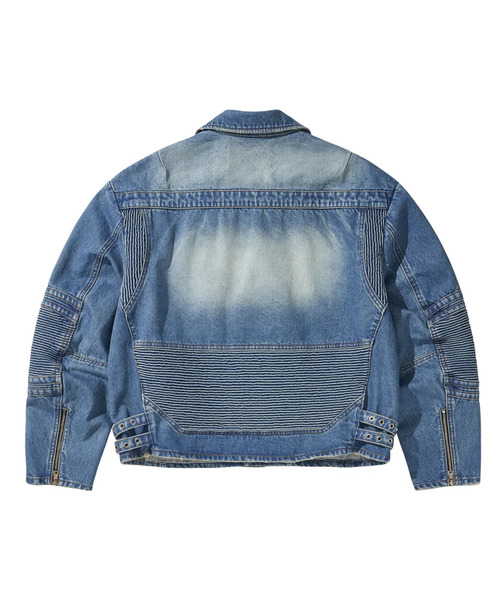 LIBERE リベーレ / WIDE DENIM RIDER JACKET ワイドデニムダブル