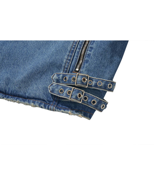 LIBERE リベーレ / WIDE DENIM RIDER JACKET ワイドデニムダブル