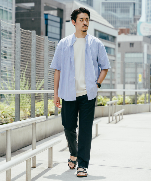 EDIFICE(エディフィス)の「”接触冷感&撥水”クールドッツ ウエストマジック スラックス(スラックス・メンズ・ブラック/グリーン・LARGE/MEDIUM/SMALL/X-LARGE)」の3枚目の写真