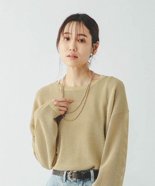 Yuukl様確認用 セール】洗えるメッシュラメプルオーバー＊タンク/288082