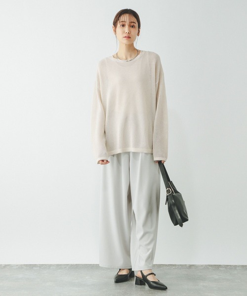 ☺︎様 リクエスト 2点 まとめ商品 セール】洗えるメッシュラメプルオーバー＊タンク/288082