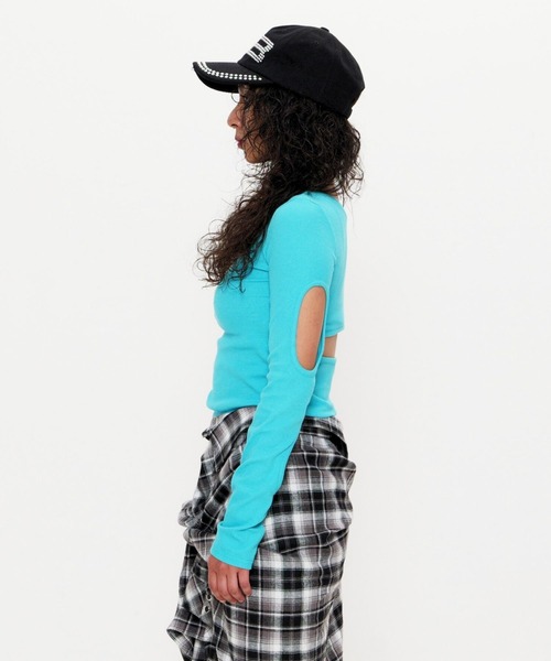 トップス BEEDEN CUTOUT TOP BEEDEN CUTOUT TOP