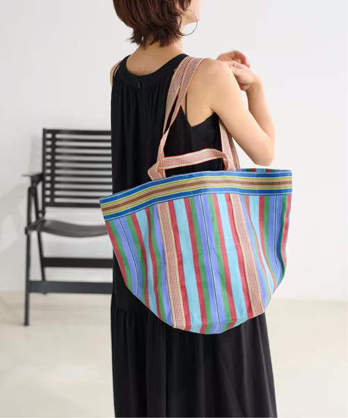 セール】《WEB限定追加》【Pasand/パサンド】 MULTI STRIPE MESH
