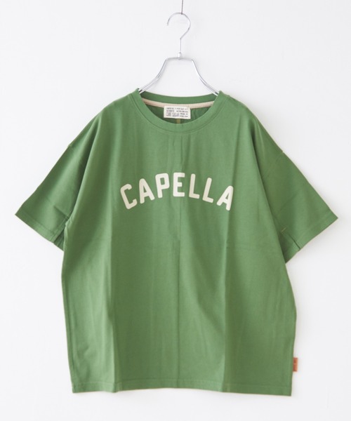 セール】21/-シルケット風天竺接触冷感袖スリットTシャツ（T