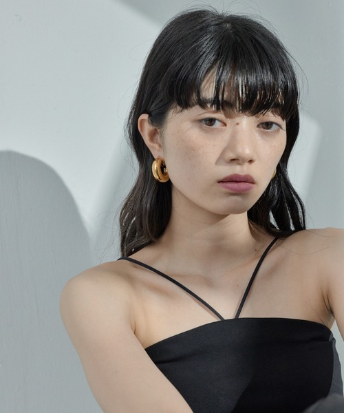 ORLEAN(オルレアン)の「【ORLEAN】 ボリュームフープイヤリング(イヤリング・レディース・シルバー/ゴールド・フリー)」の18枚目の写真