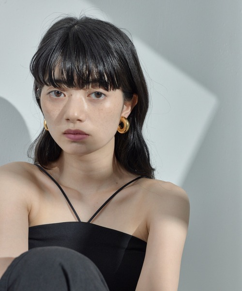 ORLEAN(オルレアン)の「【ORLEAN】 ボリュームフープイヤリング(イヤリング・レディース・シルバー/ゴールド・フリー)」の15枚目の写真