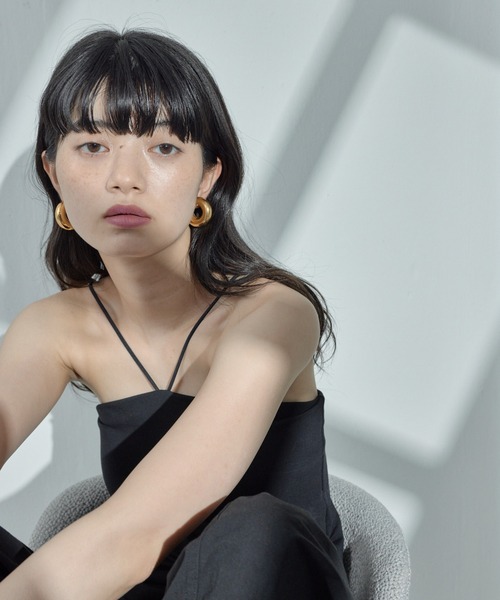 ORLEAN(オルレアン)の「【ORLEAN】 ボリュームフープイヤリング(イヤリング・レディース・シルバー/ゴールド・フリー)」の10枚目の写真