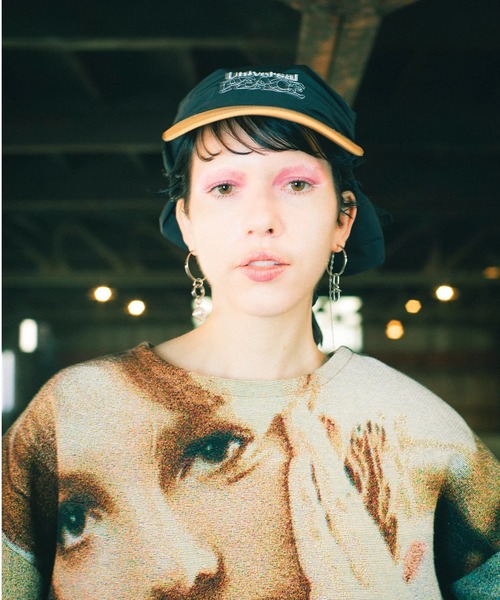 トップス LittleSunnyBite HAPPY LOVE zip sweat top Little sunny bite（リトルサニーバイト）の「LittleSunnyBite