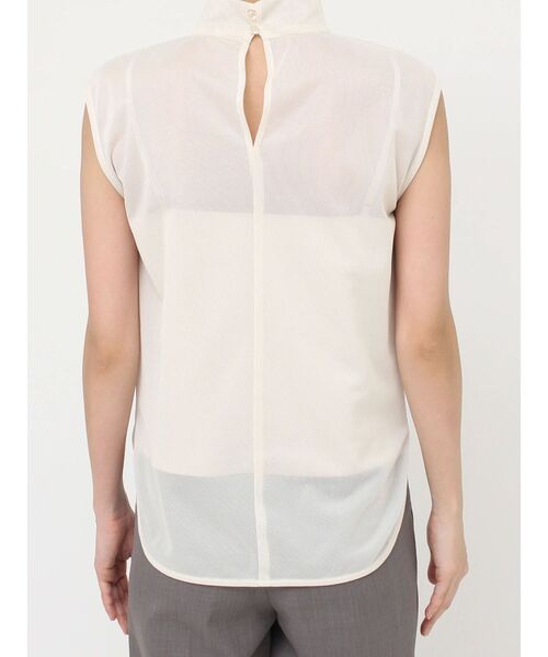 LAGUNAMOON(ラグナムーン)の「メッシュノースリーブプルオーバー(Tシャツ/カットソー・レディース・ブラウン/アイボリー/ブラック・FREE)」の9枚目の写真