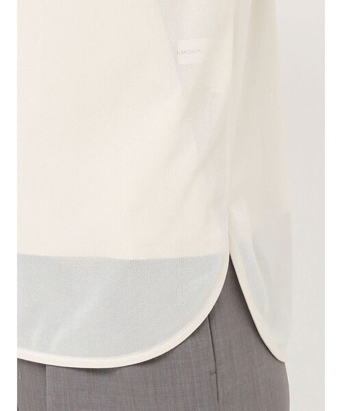 LAGUNAMOON(ラグナムーン)の「メッシュノースリーブプルオーバー(Tシャツ/カットソー・レディース・ブラウン/アイボリー/ブラック・FREE)」の12枚目の写真