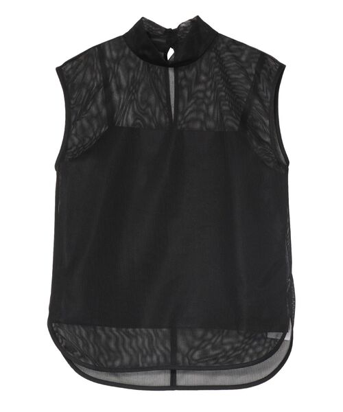 LAGUNAMOON(ラグナムーン)の「メッシュノースリーブプルオーバー(Tシャツ/カットソー・レディース・ブラウン/アイボリー/ブラック・FREE)」の22枚目の写真