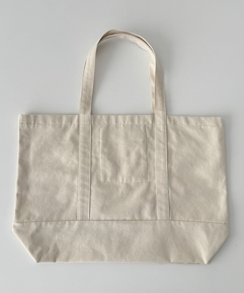 CANAL JEAN（キャナルジーン）の「CALL MY NAME　キャンバストートバッグ（トートバッグ・レディース・アイボリー/レッド/ネイビー・ONE SIZE）」の12枚目の写真