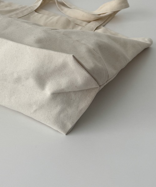 CANAL JEAN（キャナルジーン）の「CALL MY NAME　キャンバストートバッグ（トートバッグ・レディース・アイボリー/レッド/ネイビー・ONE SIZE）」の14枚目の写真