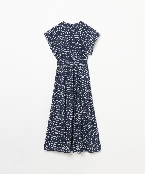 HELIOPOLE（エリオポール）の「SHEERSUCKER PRINTED DRESS（ワンピース