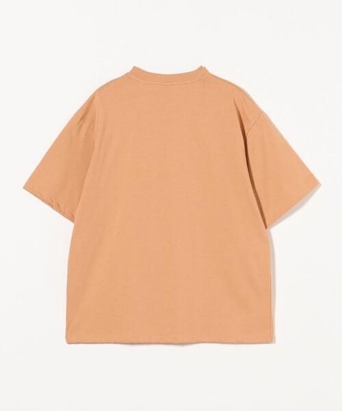 CITEN（シテン）の「＜CITEN＞ワッペンT（Tシャツ/カットソー・メンズ・オレンジ/ナチュラル/ライトグレー/ダークグレー・M/S/L）」の6枚目の写真