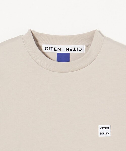 CITEN（シテン）の「＜CITEN＞ワッペンT（Tシャツ/カットソー・メンズ・オレンジ/ナチュラル/ライトグレー/ダークグレー・M/S/L）」の12枚目の写真