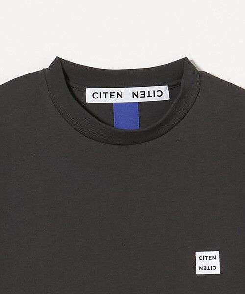 CITEN（シテン）の「＜CITEN＞ワッペンT（Tシャツ/カットソー・メンズ・オレンジ/ナチュラル/ライトグレー/ダークグレー・M/S/L）」の15枚目の写真