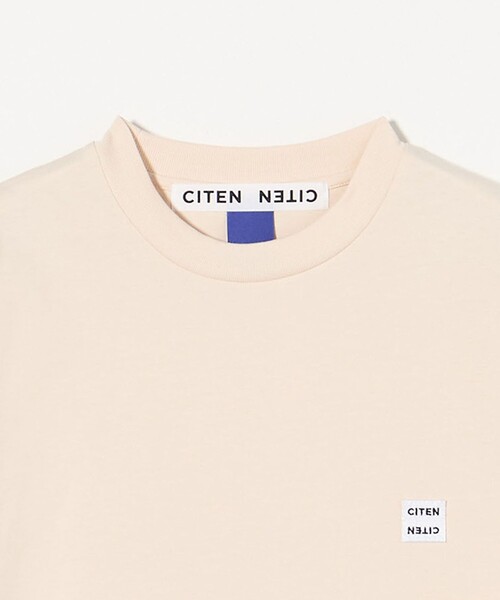 CITEN（シテン）の「＜CITEN＞ワッペンT（Tシャツ/カットソー・メンズ・オレンジ/ナチュラル/ライトグレー/ダークグレー・M/S/L）」の18枚目の写真