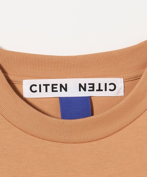 CITEN（シテン）の「＜CITEN＞ワッペンT（Tシャツ/カットソー・メンズ・オレンジ/ナチュラル/ライトグレー/ダークグレー・M/S/L）」の20枚目の写真