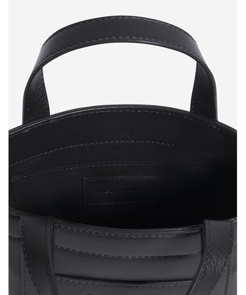 Maison Kitsune(メゾンキツネ)の「FOX HEAD LEATHER MINI TOTE(トートバッグ・レディース・ブラック/ブラウン・U)」の8枚目の写真