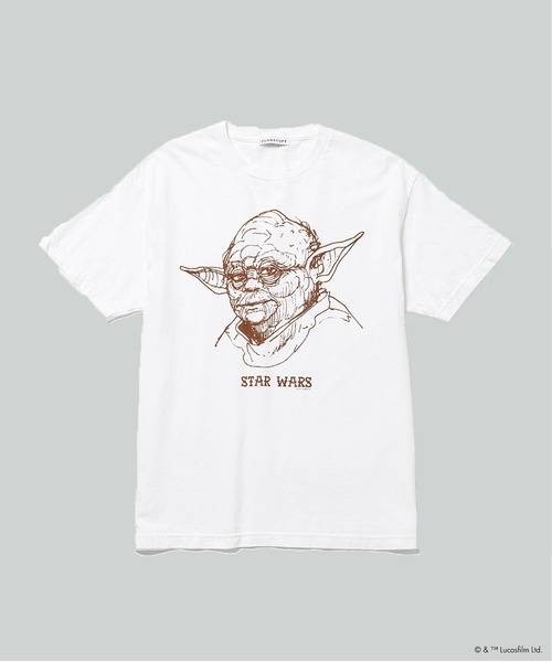 F-LAGSTUF-F(フラグスタフ)の「【F-LAGSTUF-F】Yoda TEE(Tシャツ/カットソー・メンズ・ホワイト・M/L)」の1枚目の写真