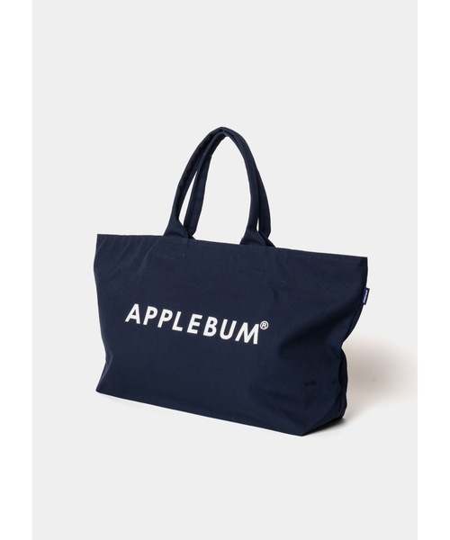 APPLEBUM(アップルバム)の「Logo Zip Totebag(トートバッグ・メンズ・ネイビー・FREE)」の8枚目の写真