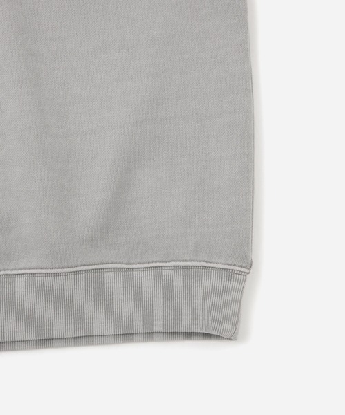 Saturdays NYC（サタデーズ ニューヨークシティ ）の「Elliott Pigment Dye SS Sweat（Tシャツ/カットソー・メンズ・ライトグレー/ブラック/ワイン・L/M/S/XL/X-SMALL）」の7枚目の写真