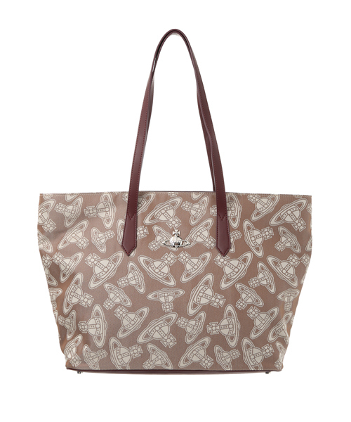 Vivienne Westwood（ヴィヴィアンウエストウッド）の「Tote Bag（トートバッグ・レディース・ベージュ/ブラック/ボルドー・FREE）」の2枚目の写真