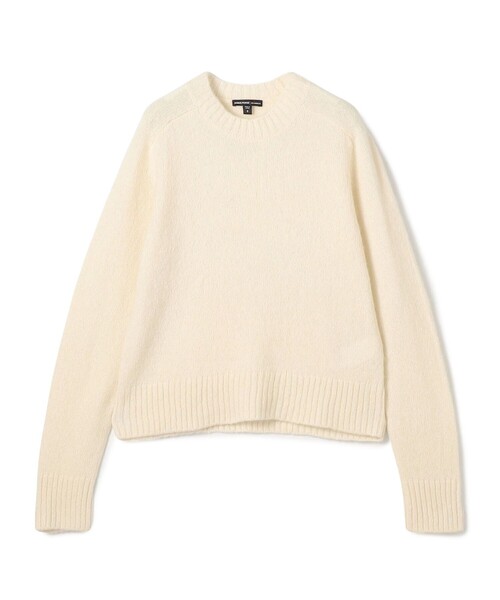 【未着用】JAMES PERSE カシミアニット セール】カシミヤ サドルショルダープルオーバー WLTC3058（ニット