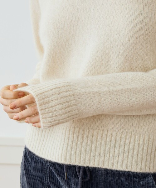 セール】カシミヤ サドルショルダープルオーバー WLTC3058（ニット