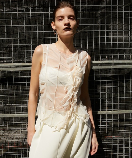 ランダムタックシアータンク / Random Tuck Shear Tank（タンク