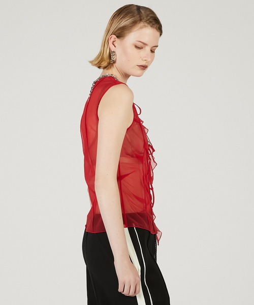 ランダムタックシアータンク / Random Tuck Shear Tank（タンク