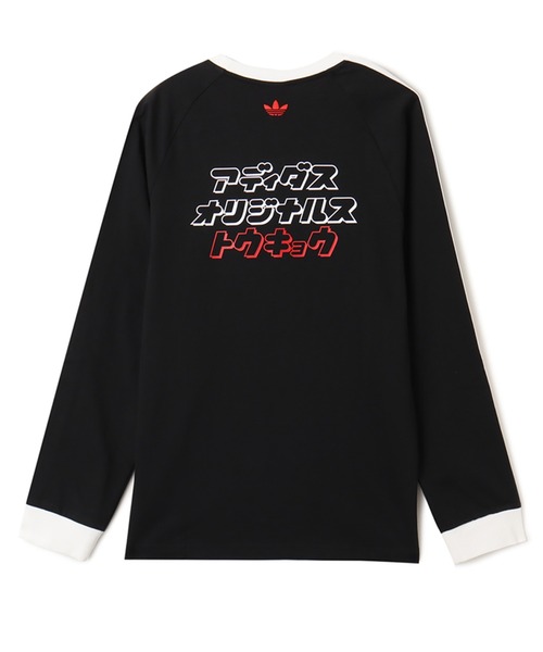 アディダス　長袖Tシャツ　2XL　スポーツウェア　刺繍ロゴ　ベッカム アディダス 長袖Tシャツ 2XL スポーツウェア 刺繍ロゴ ベッカム