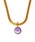 Cassette Chart�i�J�Z�b�g�`���[�g�j�́u�yles bon bon�zaura round thick necklace/�I�[�� ���E���h �V�b�N �l�b�N���X BOB735�i�l�b�N���X�j�v�b�p�[�v��