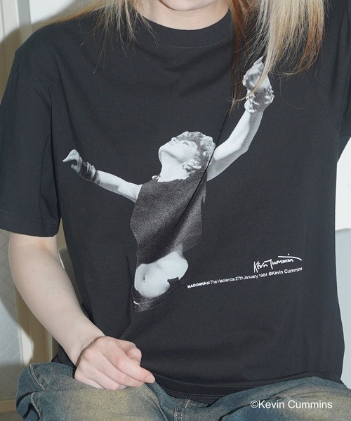 CULTURE SUPPLY(カルチャー サプライ)の「Photo Tee Madonna(Tシャツ/カットソー・メンズ・ホワイト/ブラック・MEDIUM/LARGE/X-LARGE/SHORT)」の17枚目の写真