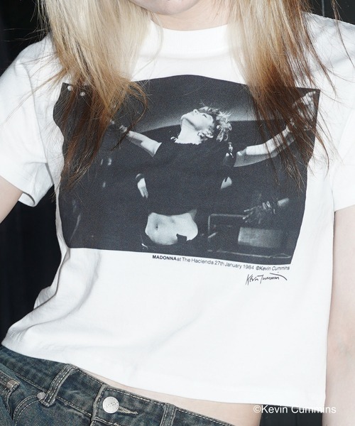CULTURE SUPPLY(カルチャー サプライ)の「Photo Tee Madonna(Tシャツ/カットソー・メンズ・ホワイト/ブラック・MEDIUM/LARGE/X-LARGE/SHORT)」の16枚目の写真