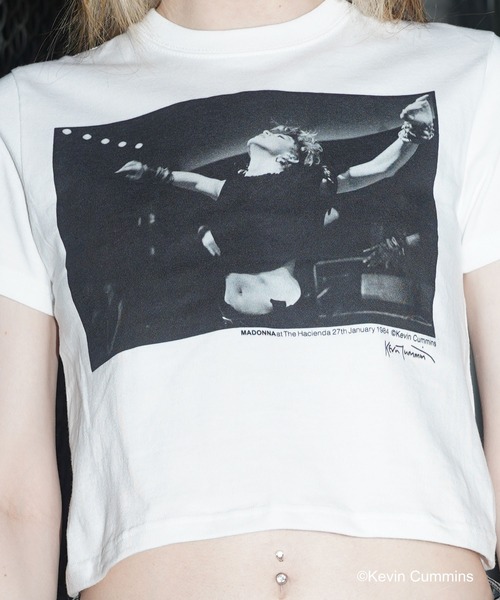 CULTURE SUPPLY(カルチャー サプライ)の「Photo Tee Madonna(Tシャツ/カットソー・メンズ・ホワイト/ブラック・MEDIUM/LARGE/X-LARGE/SHORT)」の14枚目の写真