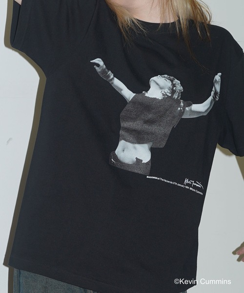 CULTURE SUPPLY(カルチャー サプライ)の「Photo Tee Madonna(Tシャツ/カットソー・メンズ・ホワイト/ブラック・MEDIUM/LARGE/X-LARGE/SHORT)」の8枚目の写真