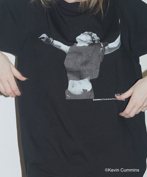 CULTURE SUPPLY(カルチャー サプライ)の「Photo Tee Madonna(Tシャツ/カットソー・メンズ・ホワイト/ブラック・MEDIUM/LARGE/X-LARGE/SHORT)」の7枚目の写真