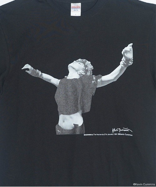 CULTURE SUPPLY(カルチャー サプライ)の「Photo Tee Madonna(Tシャツ/カットソー・メンズ・ホワイト/ブラック・MEDIUM/LARGE/X-LARGE/SHORT)」の22枚目の写真