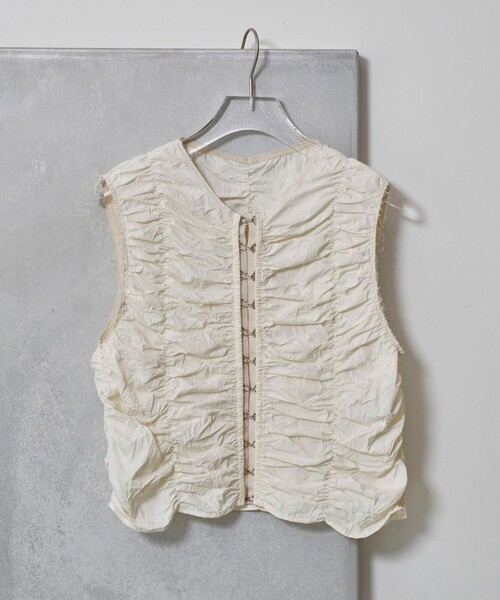 トップス TODAYFUL Piping Shirring Blouse TODAYFUL Piping Shirring Blouse