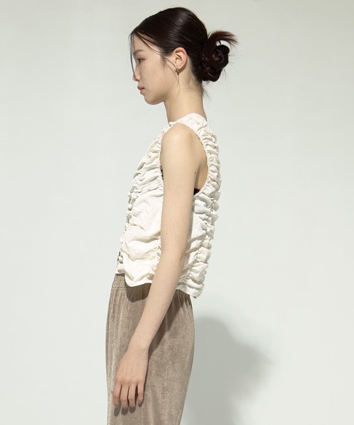 TODAYFUL (トゥデイフル）Piping Shirring Blouse☆ 25春夏予約