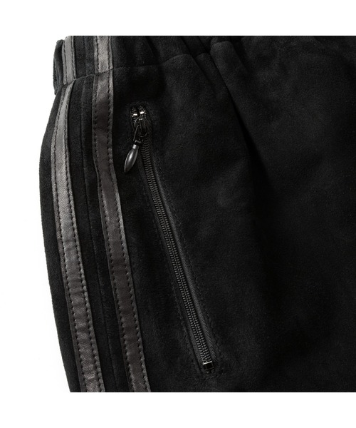 TSY LEATHER TRACK PANTS（その他パンツ）｜CALEE（キャリー）の