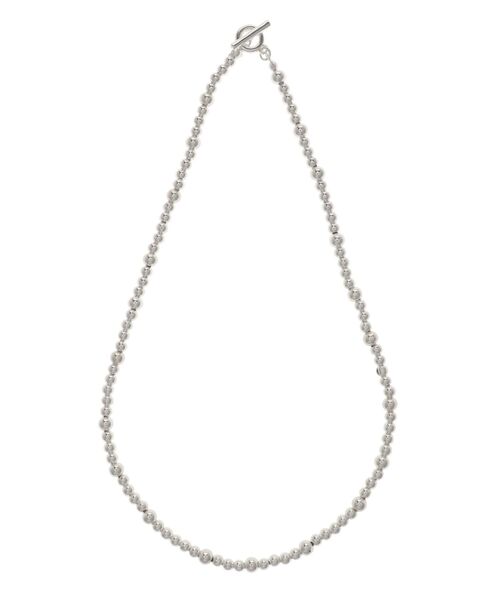 Ungrid（アングリッド）の「ボールチェーンネックレス（ネックレス・レディース・シルバー・FREE）」の11枚目の写真