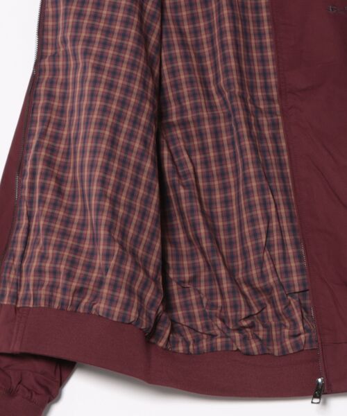 Ben Sherman(ベンシャーマン)の「シグネチャーハリントンジャケット(その他アウター・メンズ・バーガンディー・LARGE/MEDIUM)」の11枚目の写真